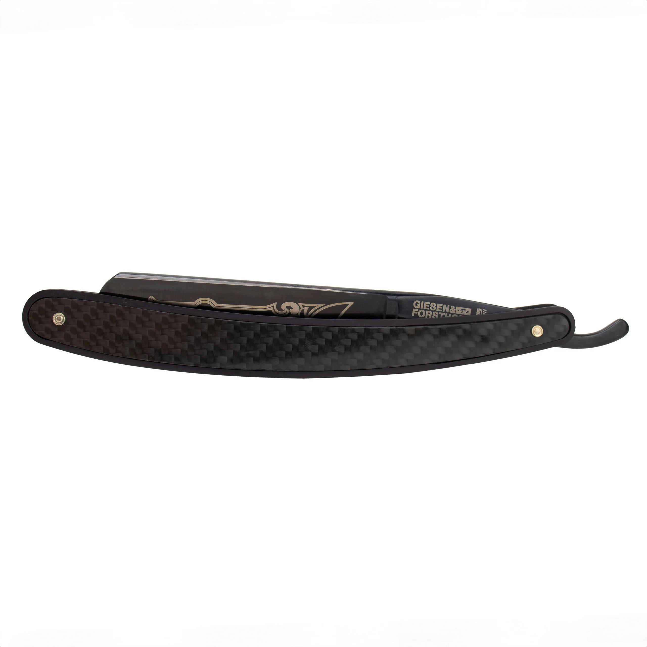 Giesen & Forsthoff 'Barbers Choice'  black Straight Razor
