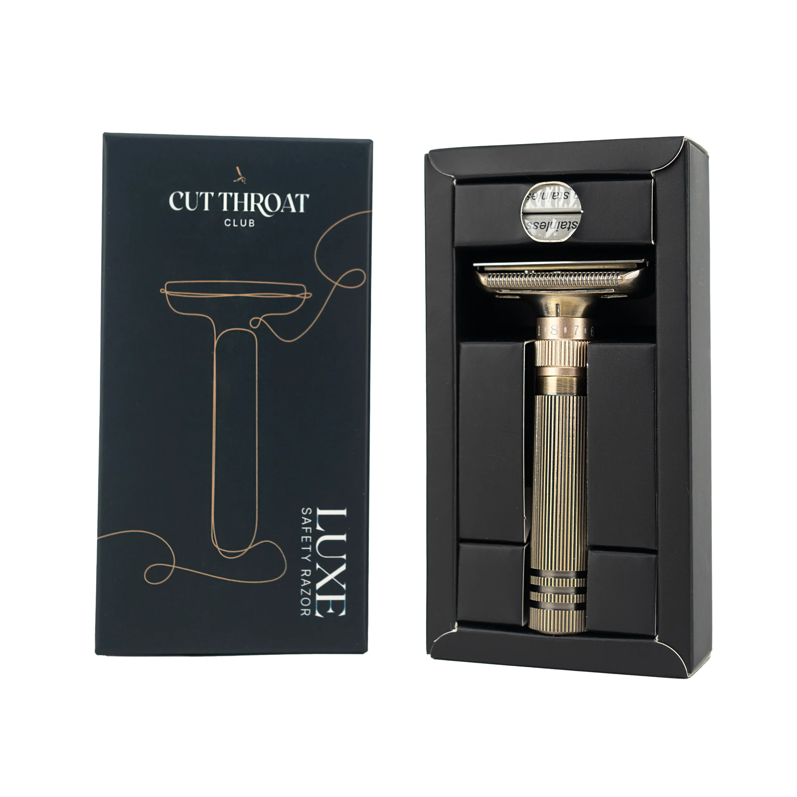Cut Throat Club LUXE' 可調式安全剃鬚刀