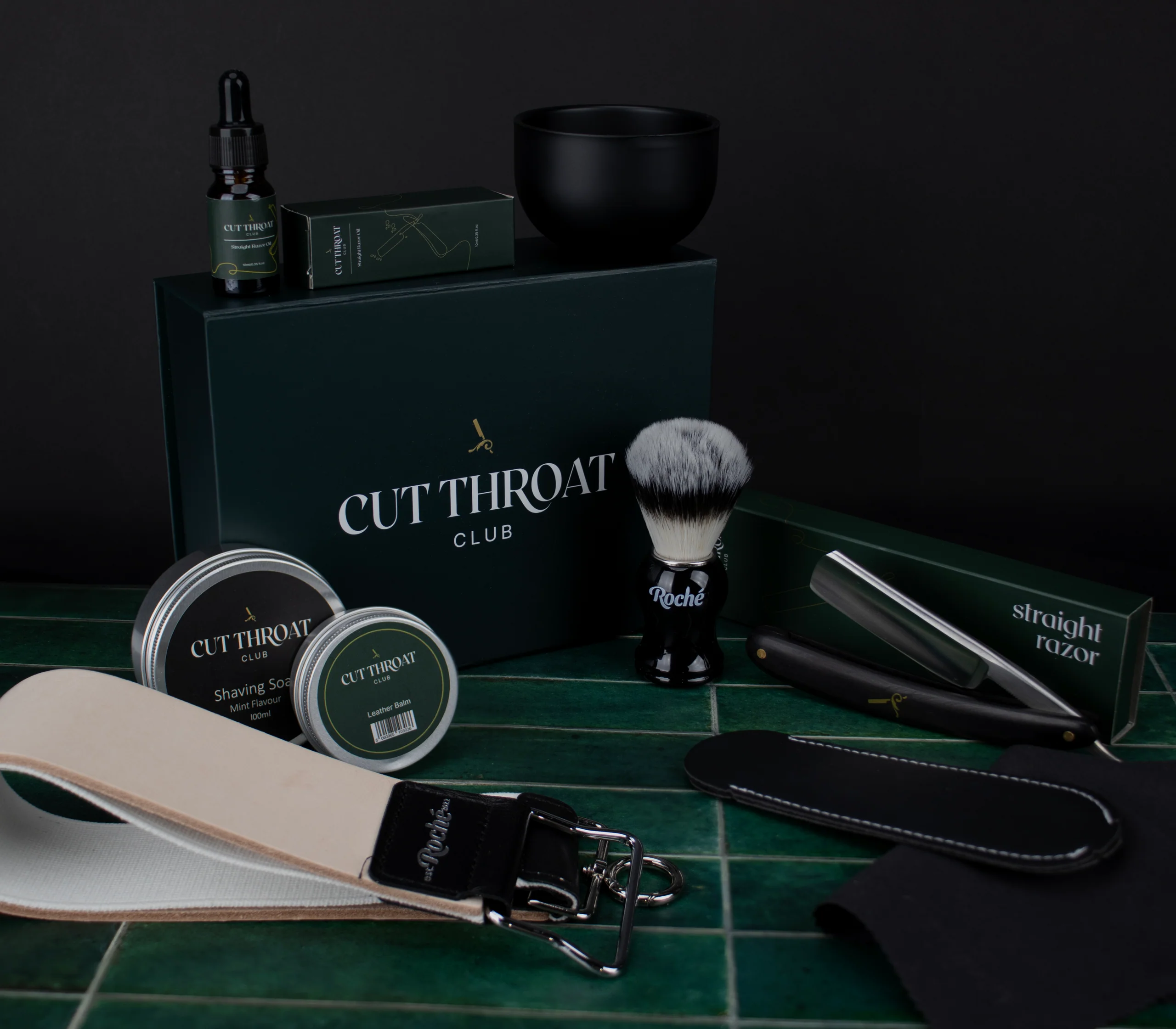 Kit Signature con Rasoio a Mano Libera per Principianti