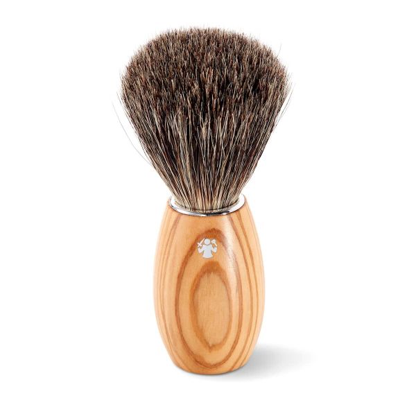 Dovo barberkost av olivtre (syntetisk badger)