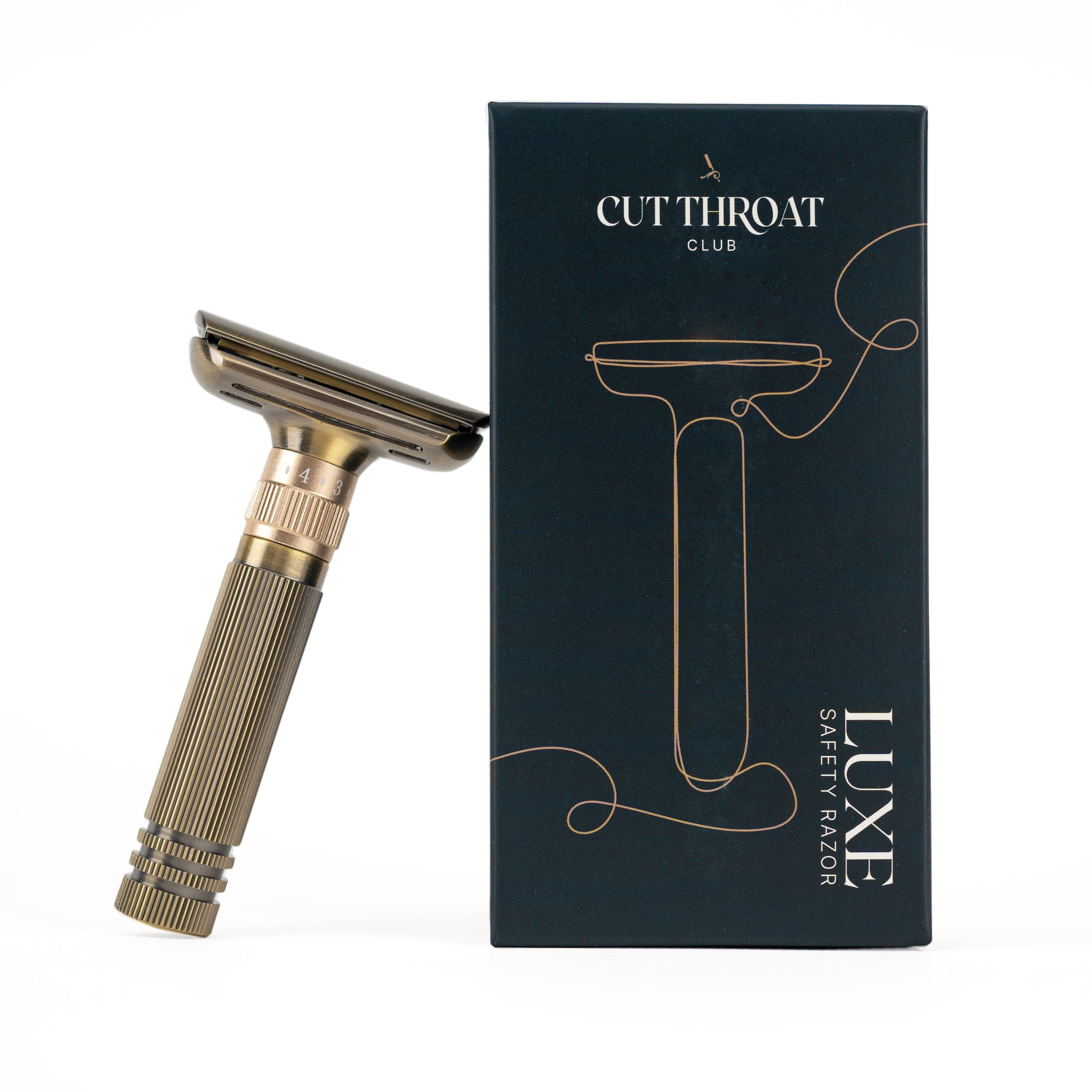 Cut Throat Club LUXE' 可調式安全剃鬚刀