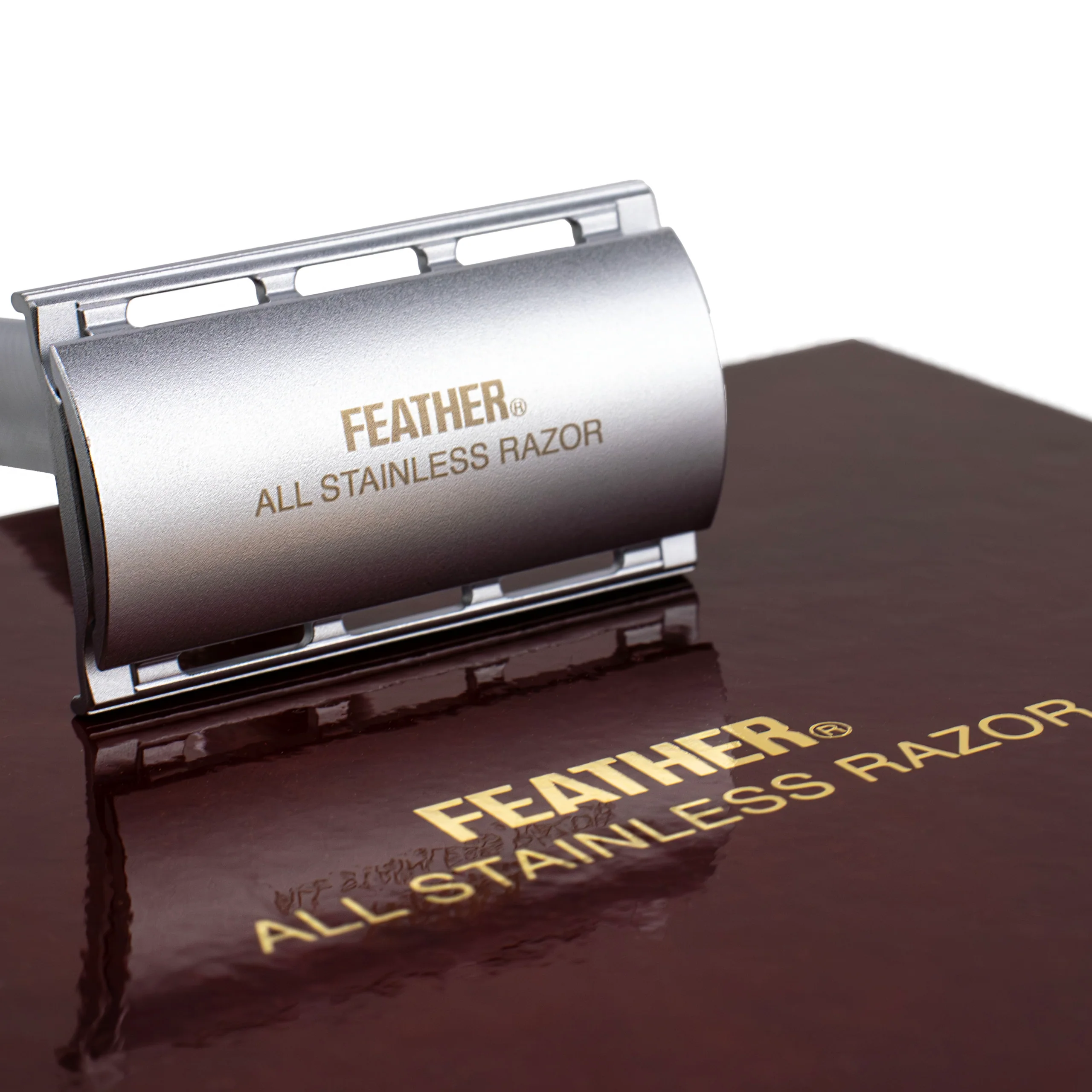 Feather AS-D2 Safety Razor - Matt Chrome