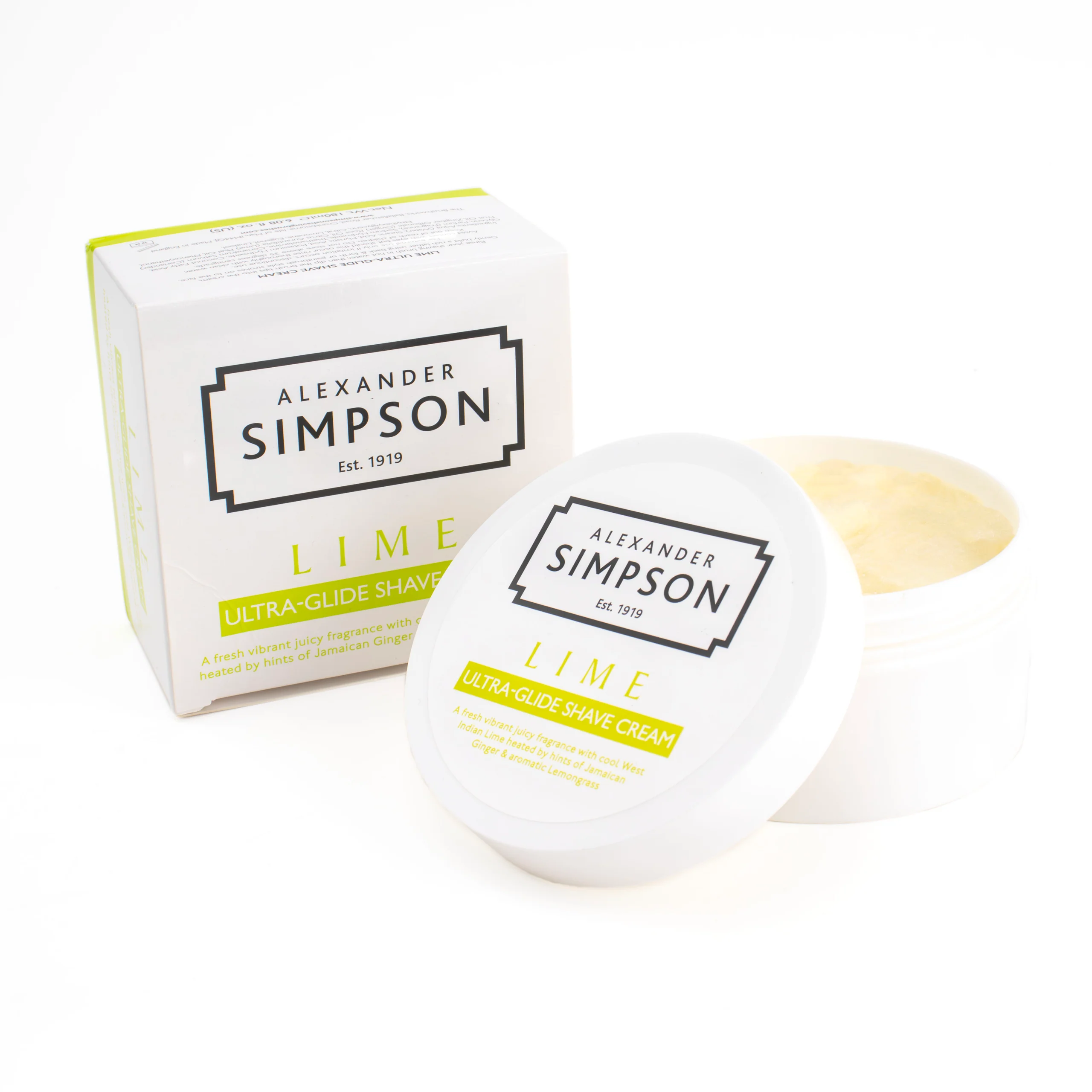 Simpsons Lime Ultra Glide Rasiercreme