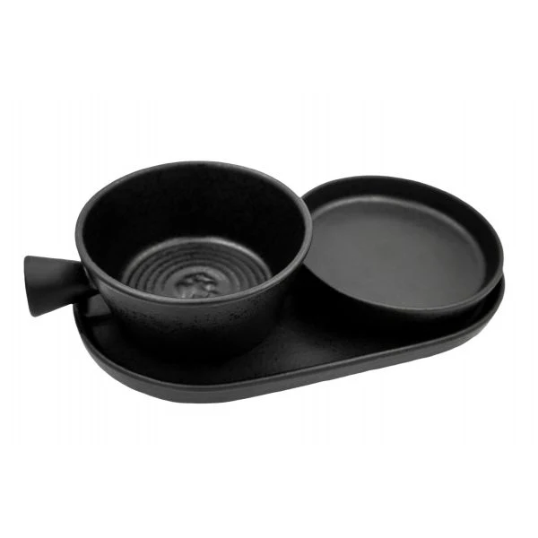 Shave Ritual – Pitch Dark Set – Rasierschale / Scuttle