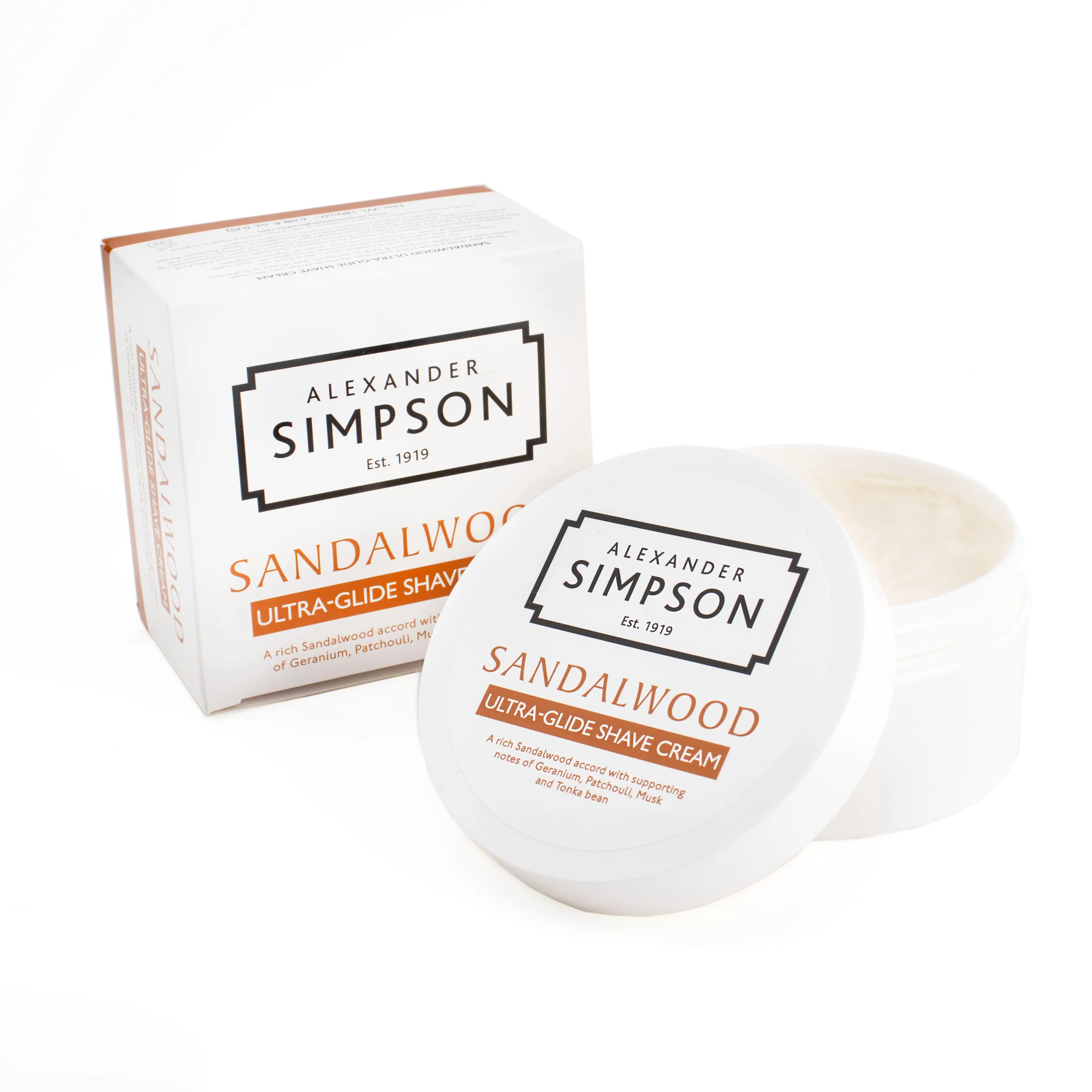 Simpsons Sandalwood Ultra Glide Rasiercreme